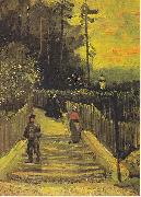 Small way in Montmartre Vincent Van Gogh